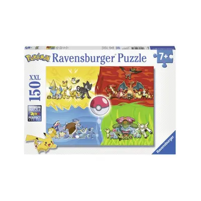 Pokémon Puzzle Ravensburger - Druhy Pokémonů XXL - 150 dílků