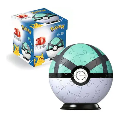 Pokémon 3D Puzzle-Ball - Net Ball - 55 dílů