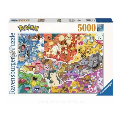 Puzzle Pokémon Ravensburger - Pokémon Allstars - 5000 dílků