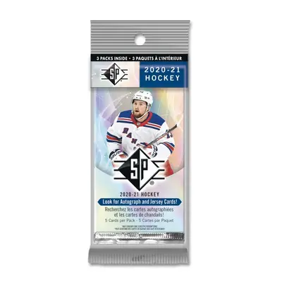 2020-21 NHL Upper Deck SP Hanger Pack - hokejové karty