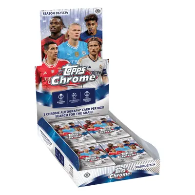 2023-2024 Topps Chrome UEFA Club Competition Hobby Box