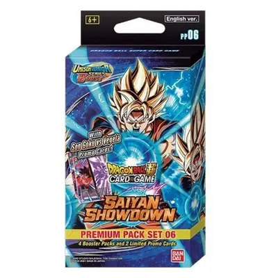 DragonBall Super Card Game - Premium Pack Set - Saiyan Showdown