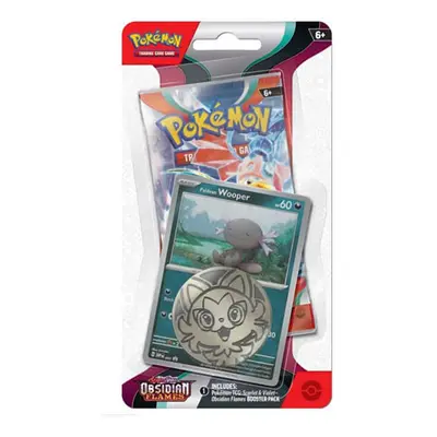 Pokémon Obsidian Flames Check Lane Blister Paldean Wooper