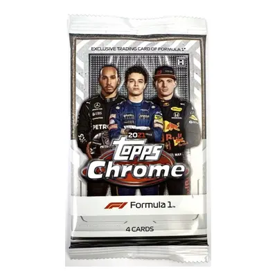 2021 Topps Chrome F1 Formula 1 Hobby balíček