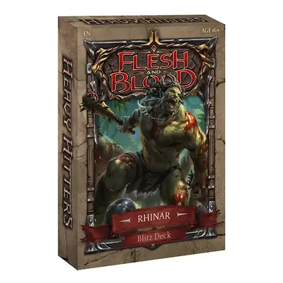 Flesh and Blood TCG - Heavy Hitters Blitz Deck - Rhinar