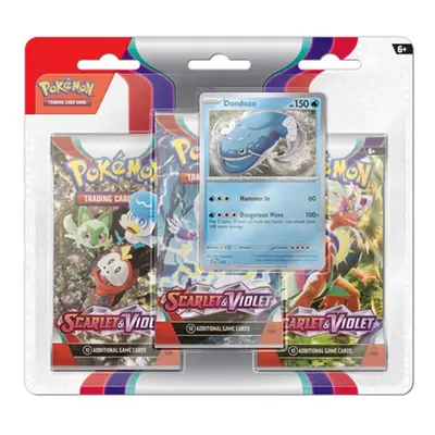 Pokémon Scarlet and Violet - 3 Pack Blister - Dondozo