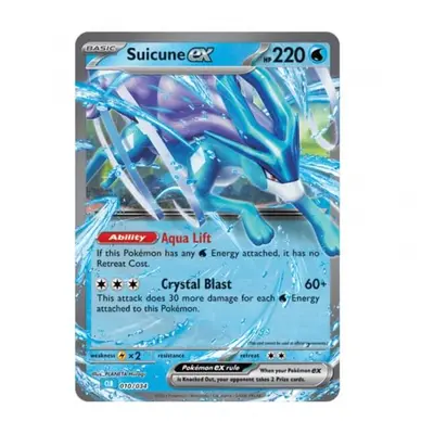 Pokémon karta Suicune EX z Premium Collection Lugia