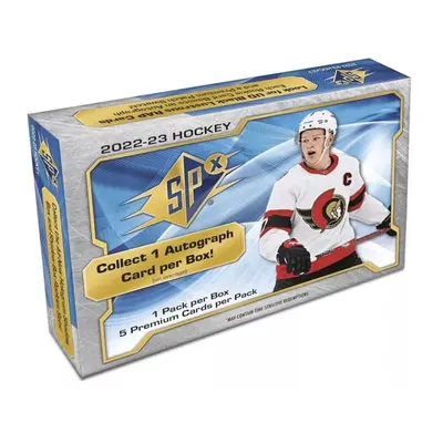 2022-2023 NHL Upper Deck SPx Hobby Box - hokejové karty