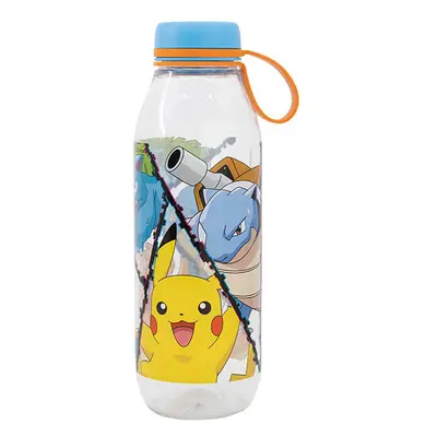 Lahev na pití Pokémon - průhledná - 650 ml