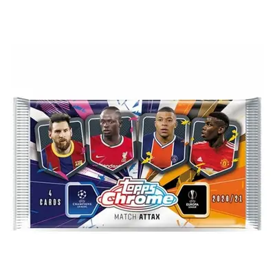 2020-21 Topps Chrome Match Attax Hobby Balíček