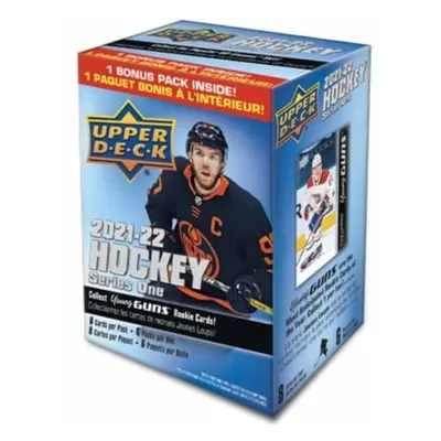 2021-22 NHL Upper Deck Series One Blaster box - hokejové karty