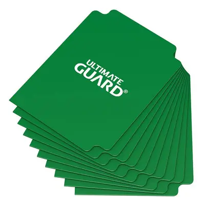 Oddělovač na karty Ultimate Guard Card Dividers Standard Size Green - 10 ks