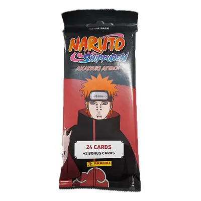 Naruto karty - Naruto Shippuden Akatsuki Attacks Trading Cards Fat Pack (26 karet)