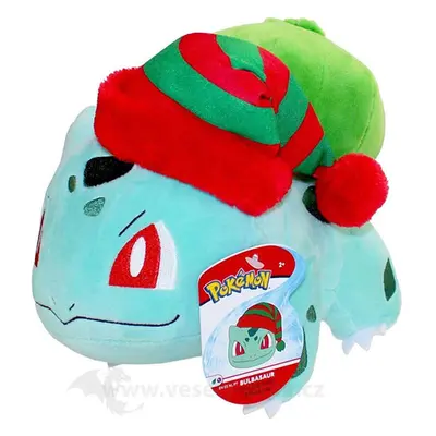 Pokémon plyšák Bulbasaur s čepicí 20 cm