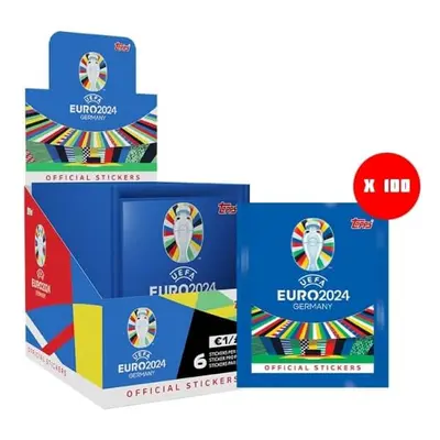 Topps EURO 2024 Booster Box - samolepky 100 ks