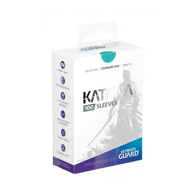 Obaly na karty Ultimate Guard Katana - Turquoise 100 ks