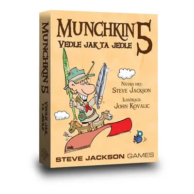 Desková karetní hra Munchkin 5: Vedle jak ta jedle v češtině