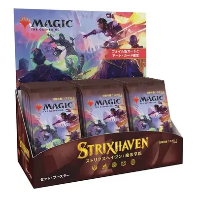 Magic the Gathering Strixhaven: School of Mages Set Booster Box - v japonštině