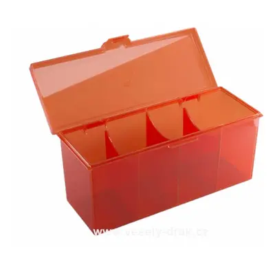 Krabička Gamegenic 4-Compartment Storage Box (Fourtress 320+) - Red