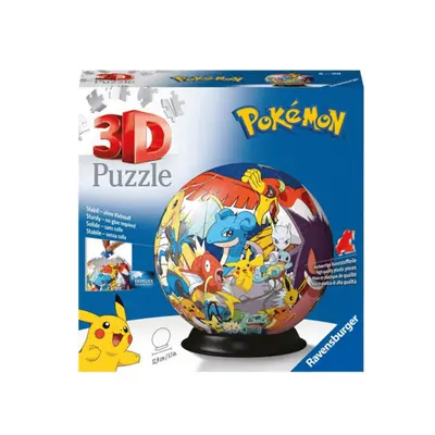 3D Puzzle Ravensburger Puzzleball Pokémon - 72 dílů