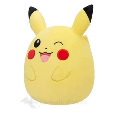 Pokémon plyšák Pikachu mrkající - Squishmallows - 30 cm