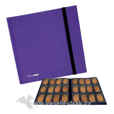 Album na karty Ultra Pro - Eclipse Pro-Binder 12-Pocket na 480 karet Royal Purple