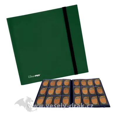 Album na karty Ultra Pro - Eclipse Pro-Binder 12-Pocket na 480 karet Forest Green