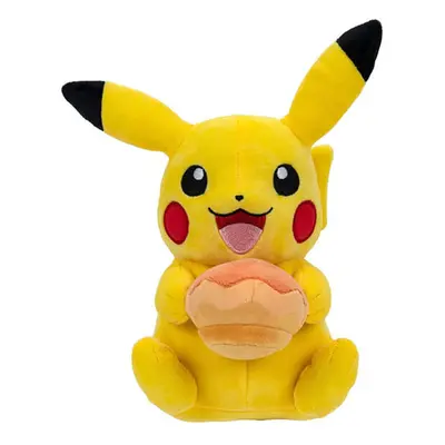 Pokémon plyšák Pikachu s Pecha Poké Puff - 20 cm