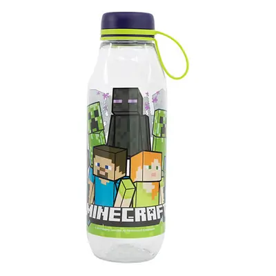 Lahev na pití Minecraft - průhledná - 650 ml