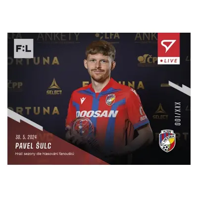 Fotbalová karta Fortuna Liga 23-24 L-53 Pavel Šulc