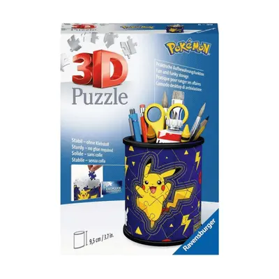 Pokémon 3D Puzzle stojan na tužky - 54 dílků