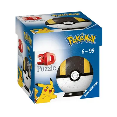 Pokémon 3D Puzzle-Ball - Ultraball - 54 dílů