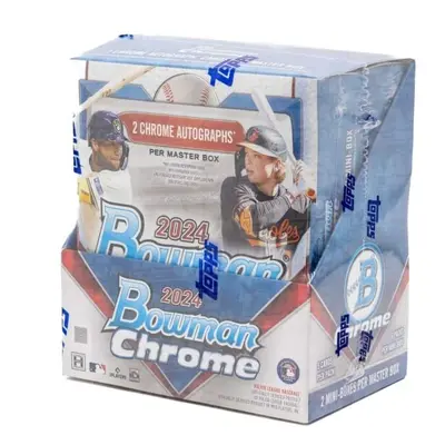 2024 Topps MLB Bowman Chrome Baseball Hobby Box