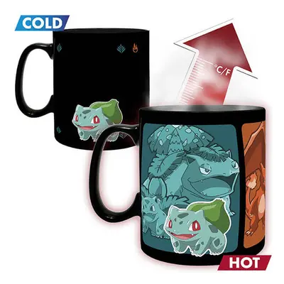 S teplotou se měnící hrnek Pokémon Evolve - 460 ml