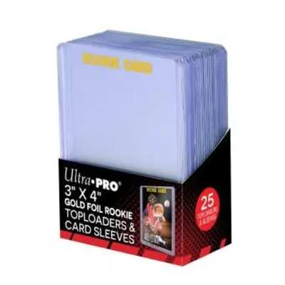 Toploader Ultra Pro 3x4 Rookie Toploaders and Card Sleeves - 25 ks