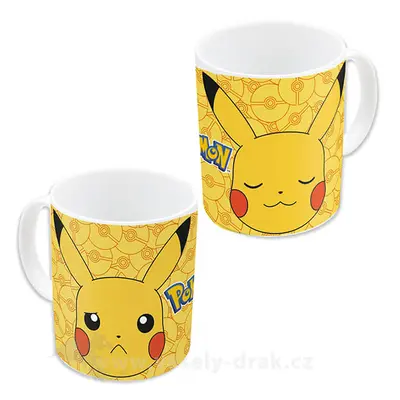 Žlutý hrnek Pokémon Pikachu - 320 ml