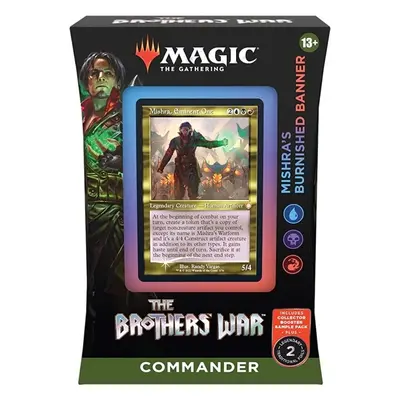 Magic the Gathering The Brothers War Commander Deck - Mishra’s Burnished Banner