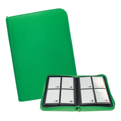 Album na karty Vivid 4-Pocket Zippered PRO-Binder - Green