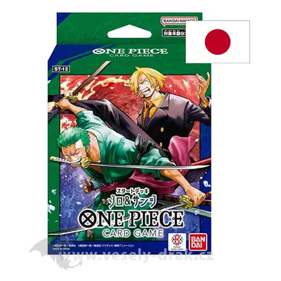 One Piece Card Game - Zoro and Sanji Starter Deck ST12 - JP