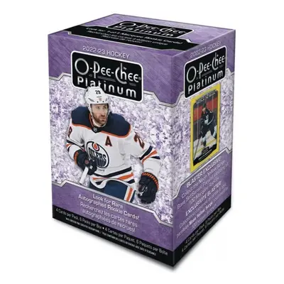 2022-2023 NHL UD O-Pee-Chee Platinum Blaster Box - hokejové karty