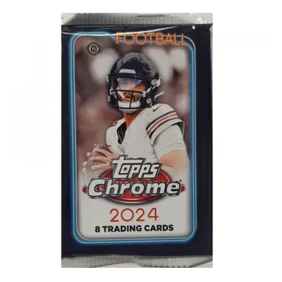 2024 Topps Chrome Football Hobby balíček - karty NFL