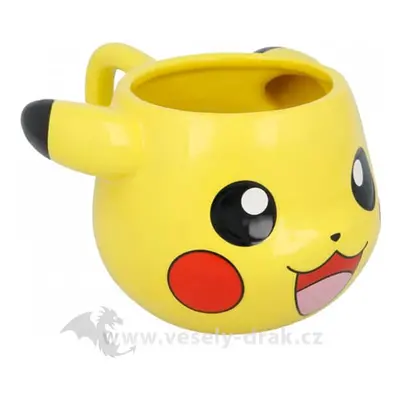 Pokémon hrnek - Pikachu 3D