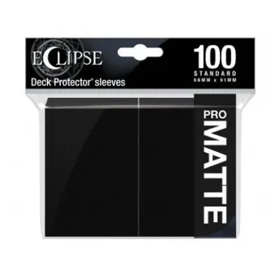 Obaly na karty Ultra Pro Eclipse Matte Jet Black - 100ks