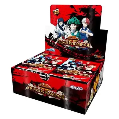 My Hero Academia Collectible Card Game - Booster Display Series 02: Crimson Rampage