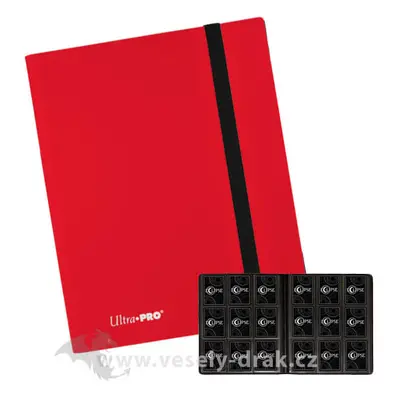 Album na karty Ultra Pro - Eclipse Pro-Binder A4 na 360 karet Apple Red