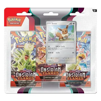 Pokémon Obsidian Flames 3 Pack Blister - Eevee