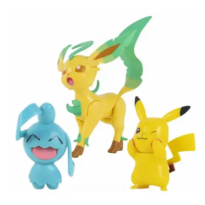 Pokémon akční figurky Pikachu, Wynaut a Leafeon 5 - 8 cm