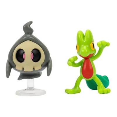 Pokémon akční figurky Duskull a Treecko 5 cm