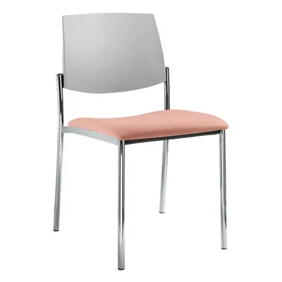 LD SEATING Konferenční židle SEANCE ART 180-N4, kostra chrom