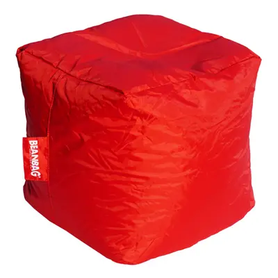 BEANBAG Sedací vak CUBE scarlet rose